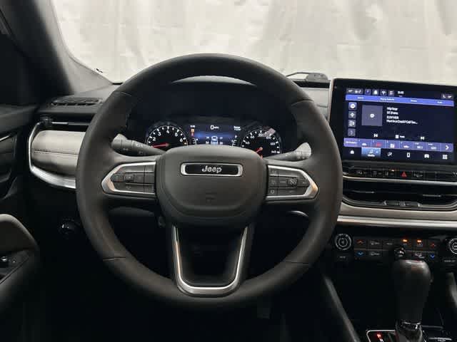2025 Jeep Compass Limited Bright White Clearcoat at AutoNation Chrysler Jeep Dodge Ram Spring