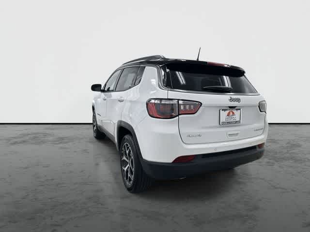 2025 Jeep Compass Limited Bright White Clearcoat at AutoNation Chrysler Jeep Dodge Ram Spring