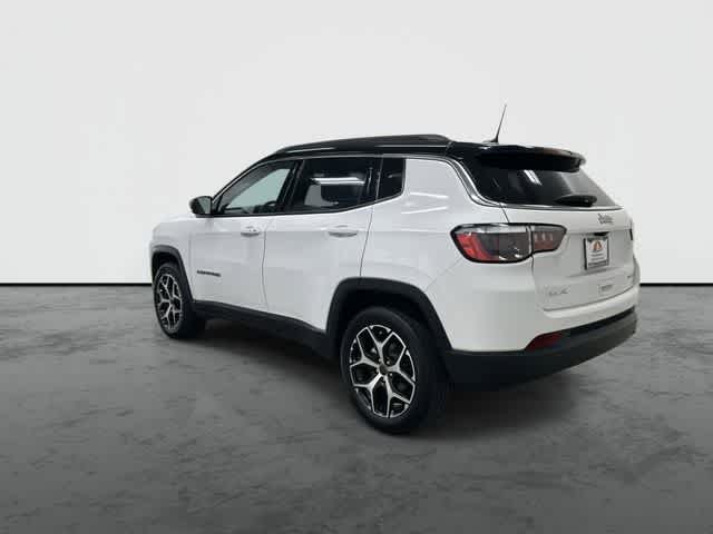 2025 Jeep Compass Limited Bright White Clearcoat at AutoNation Chrysler Jeep Dodge Ram Spring