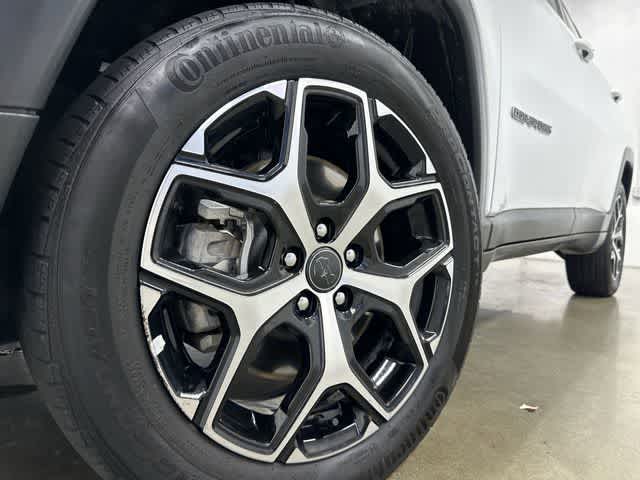 2025 Jeep Compass Limited Bright White Clearcoat at AutoNation Chrysler Jeep Dodge Ram Spring