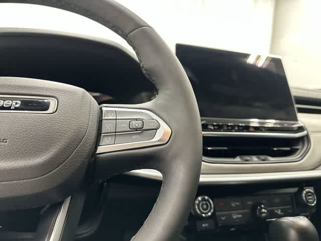 2025 Jeep Compass Limited Bright White Clearcoat at AutoNation Chrysler Jeep Dodge Ram Spring