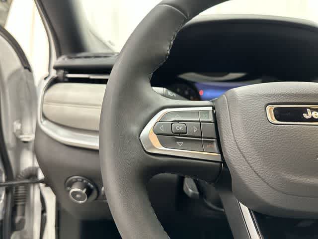 2025 Jeep Compass Limited Bright White Clearcoat at AutoNation Chrysler Jeep Dodge Ram Spring