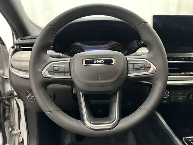 2025 Jeep Compass Limited Bright White Clearcoat at AutoNation Chrysler Jeep Dodge Ram Spring