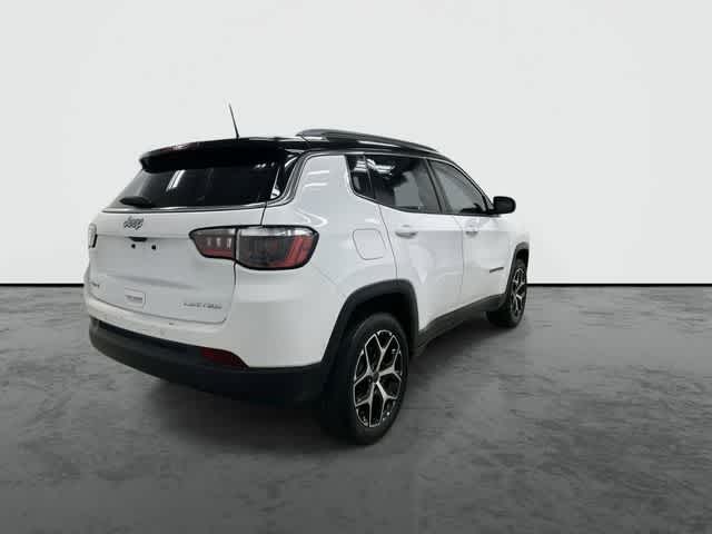 2025 Jeep Compass Limited Bright White Clearcoat at AutoNation Chrysler Jeep Dodge Ram Spring