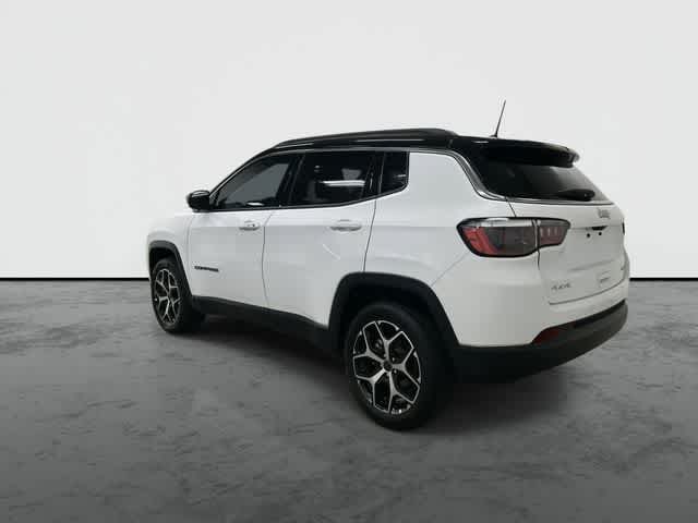 2025 Jeep Compass Limited Bright White Clearcoat at AutoNation Chrysler Jeep Dodge Ram Spring