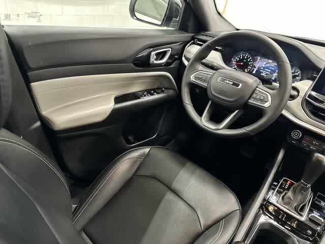 2025 Jeep Compass Limited Bright White Clearcoat at Mercedes-Benz of Houston North