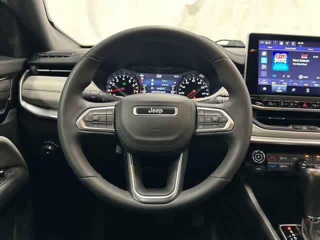 2025 Jeep Compass Limited Bright White Clearcoat at Mercedes-Benz of Houston North