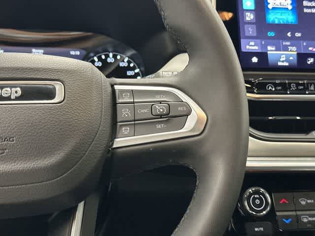 2025 Jeep Compass Limited Bright White Clearcoat at Mercedes-Benz of Houston North