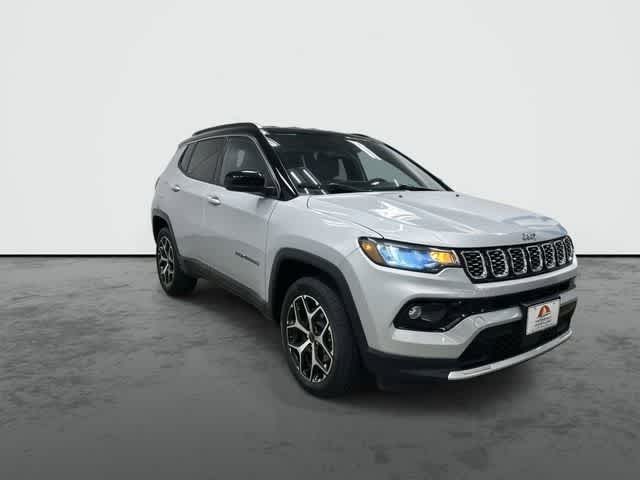 2025 Jeep Compass Limited Silver Zynith Metallic Clearcoat at AutoNation Chrysler Jeep Dodge Ram Spring