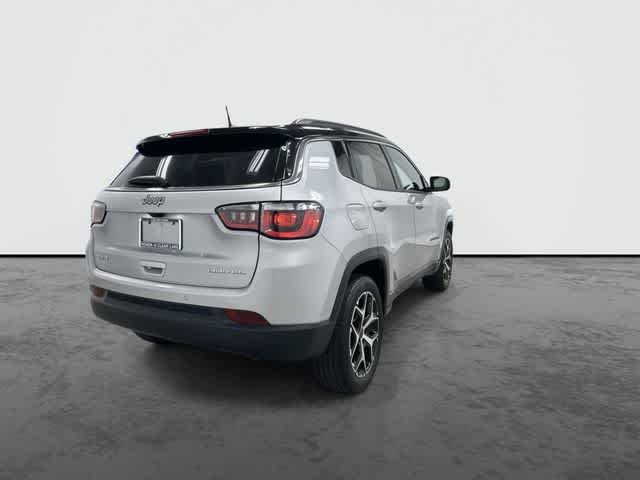 2025 Jeep Compass Limited Silver Zynith Metallic Clearcoat at AutoNation Chrysler Jeep Dodge Ram Spring