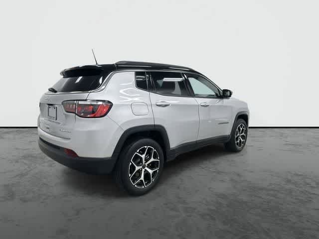 2025 Jeep Compass Limited Silver Zynith Metallic Clearcoat at AutoNation Chrysler Jeep Dodge Ram Spring