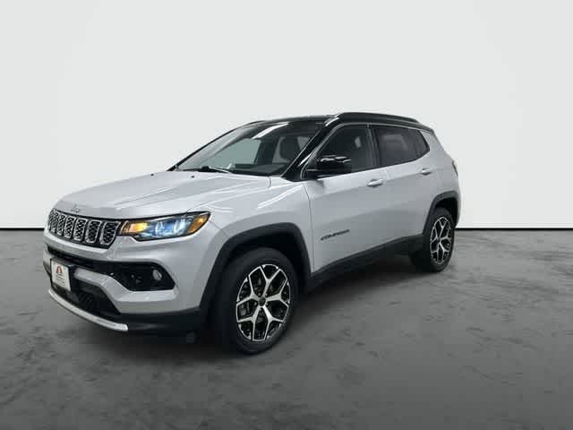 2025 Jeep Compass Limited Silver Zynith Metallic Clearcoat at AutoNation Chrysler Jeep Dodge Ram Spring