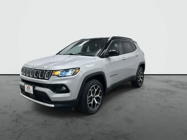 2025 Jeep Compass Limited Silver Zynith Metallic Clearcoat at AutoNation Chrysler Jeep Dodge Ram Spring
