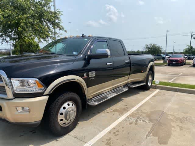 Brilliant Black Crystal Pearlcoat 2016 RAM 3500 Pickup Truck Four-Wheel Drive Automatic