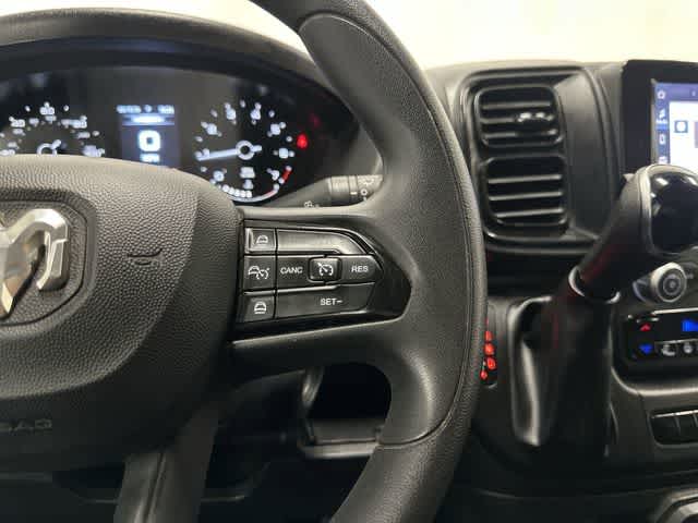 2025 Ram ProMaster Tradesman Bright White Clearcoat at Honda of Clear Lake