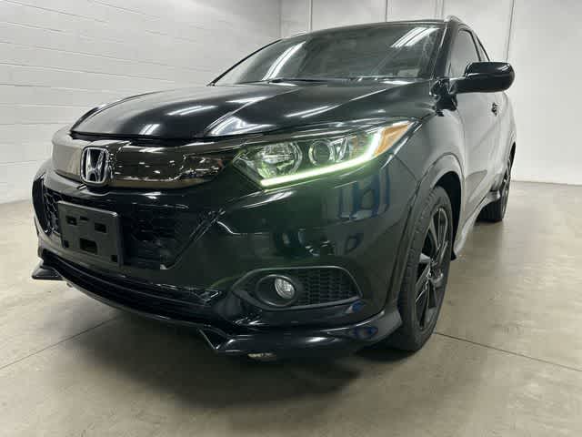 2021 Honda HR-V Sport Crystal Black Pearl at AutoNation USA Houston