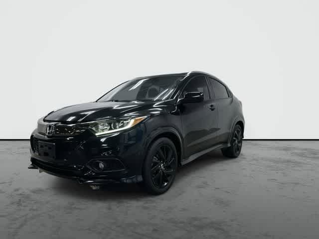 2021 Honda HR-V Sport Crystal Black Pearl at AutoNation USA Houston