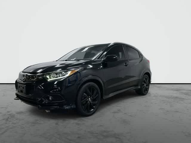 2021 Honda HR-V Sport Crystal Black Pearl at AutoNation USA Houston