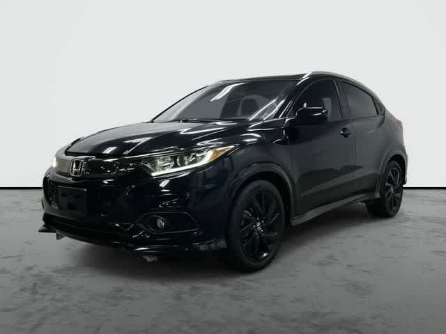 2021 Honda HR-V Sport Crystal Black Pearl at AutoNation USA Houston