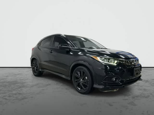 2021 Honda HR-V Sport Crystal Black Pearl at AutoNation USA Houston