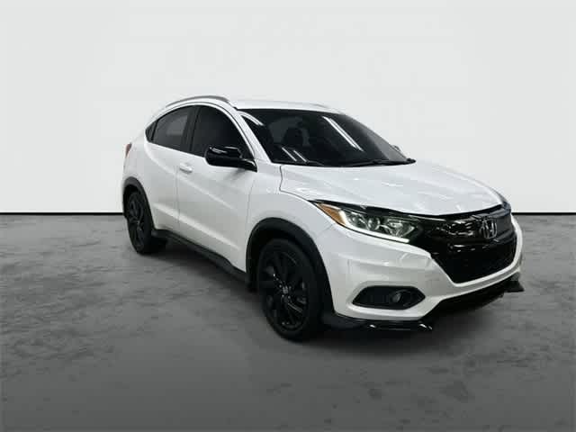 2022 Honda HR-V Sport Platinum White Pearl at Sterling McCall Lexus