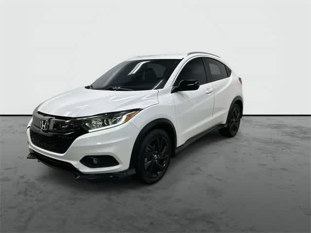 2022 Honda HR-V Sport Platinum White Pearl at Sterling McCall Lexus