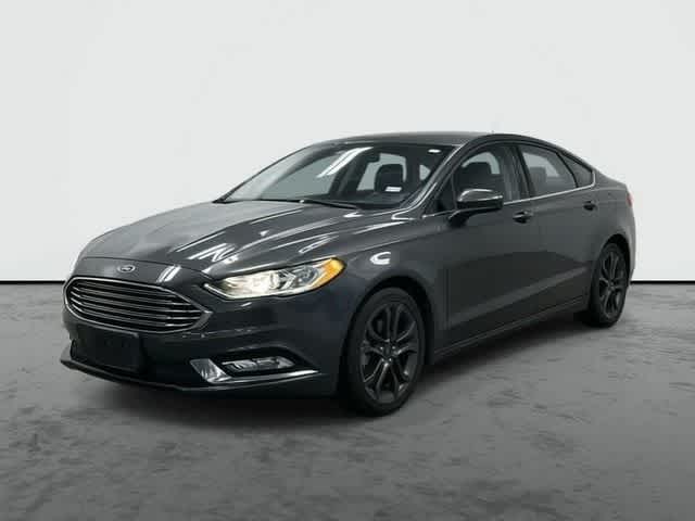 Gray (Magnetic Metallic) 2018 Ford Fusion Sedan Front-Wheel Drive 6-Speed Automatic