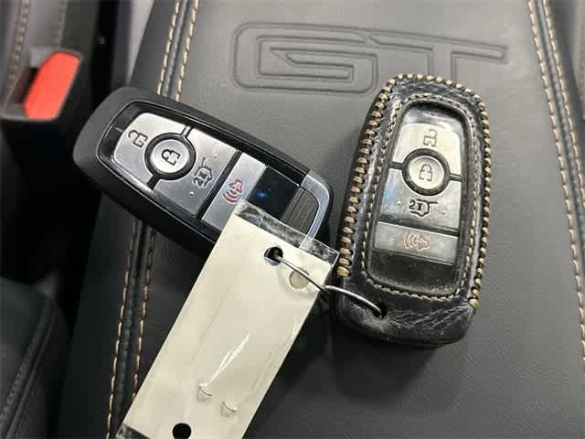 2022 Ford Mustang Mach-E GT Iced Blue Silver Metallic at Mac Haik Ford