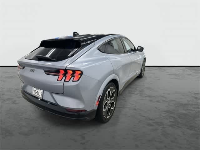 2022 Ford Mustang Mach-E GT Iced Blue Silver Metallic at Mac Haik Ford