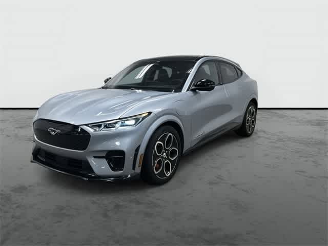 2022 Ford Mustang Mach-E GT Iced Blue Silver Metallic at Mac Haik Ford