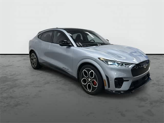 2022 Ford Mustang Mach-E GT Iced Blue Silver Metallic at Mac Haik Ford