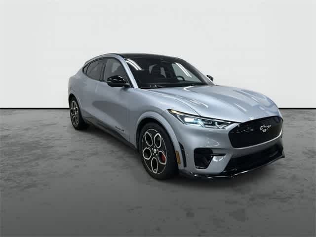 2022 Ford Mustang Mach-E GT Iced Blue Silver Metallic at Mac Haik Ford