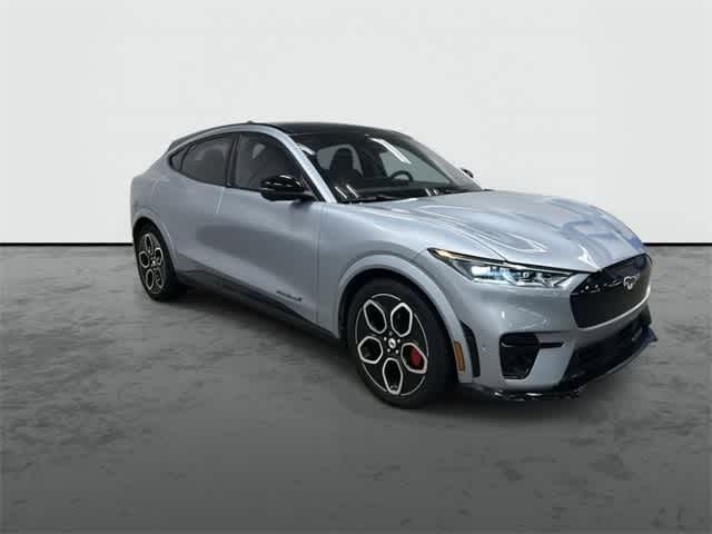 2022 Ford Mustang Mach-E GT Iced Blue Silver Metallic at Mac Haik Ford