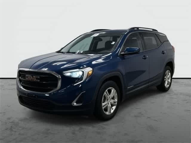 2020 GMC Terrain SLE Blue Emerald Metallic at HGreg Houston