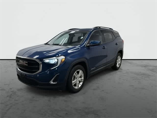 2020 GMC Terrain SLE Blue Emerald Metallic at HGreg Houston