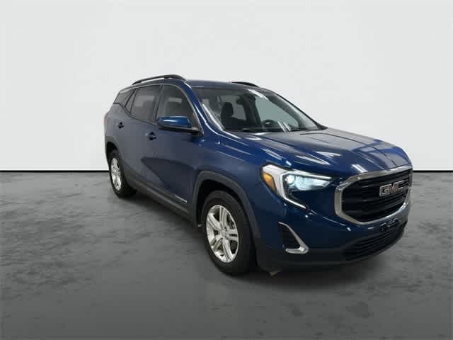 2020 GMC Terrain SLE Blue Emerald Metallic at HGreg Houston