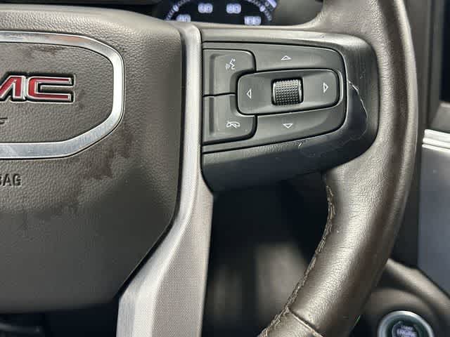 2021 GMC Sierra 1500 SLT White Frost Tricoat at Group 1 GMC Buick South