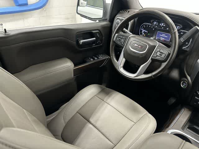 2021 GMC Sierra 1500 SLT White Frost Tricoat at Group 1 GMC Buick South