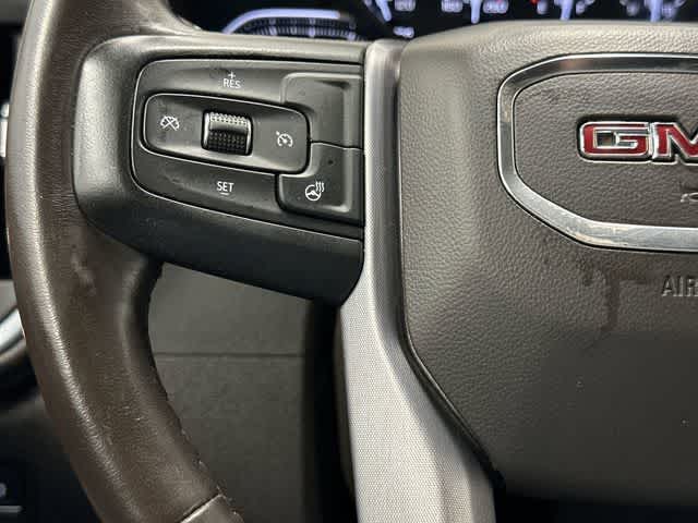 2021 GMC Sierra 1500 SLT White Frost Tricoat at Group 1 GMC Buick South
