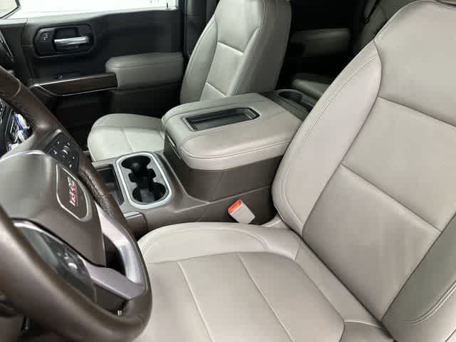 2021 GMC Sierra 1500 SLT White Frost Tricoat at Group 1 GMC Buick South