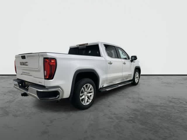 2021 GMC Sierra 1500 SLT White Frost Tricoat at Group 1 GMC Buick South