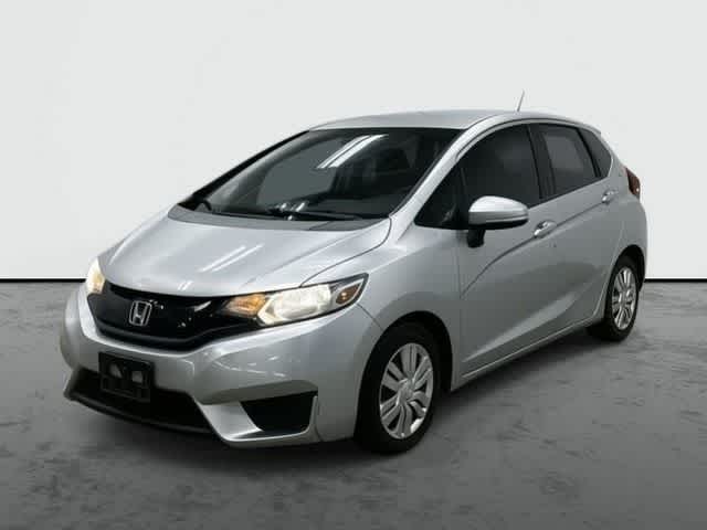 Alabaster Silver Metallic 2015 Honda Fit Hatchback Front-Wheel Drive Continuously Variable Transmission
