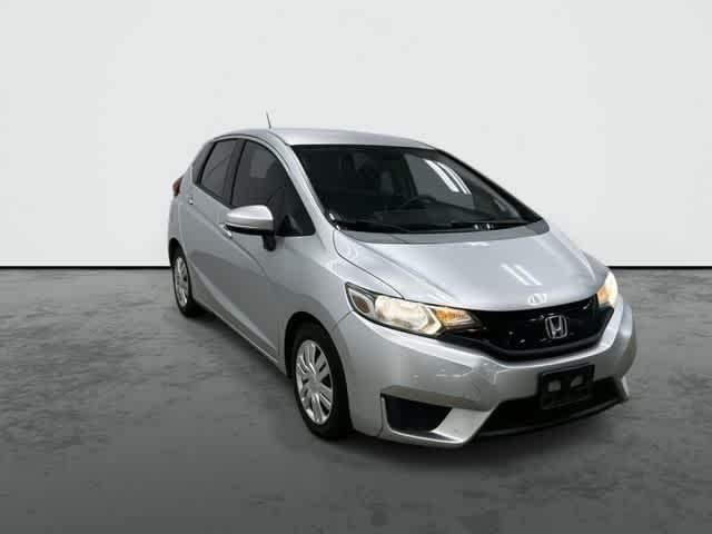2015 Honda Fit LX Alabaster Silver Metallic at Tomball Ford