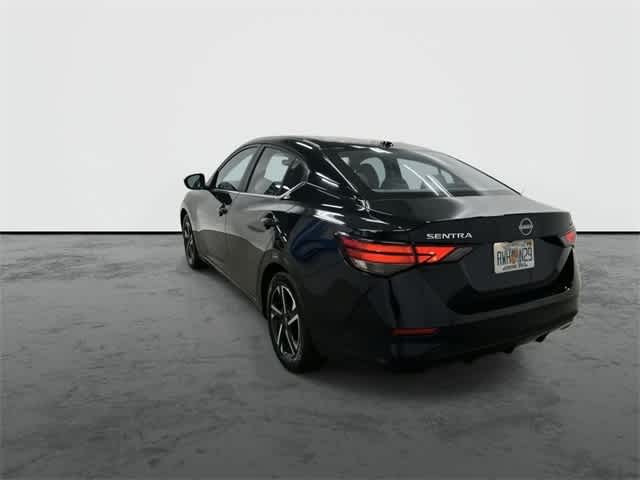 2024 Nissan Sentra SV Super Black at AutoNation Toyota Gulf Fwy