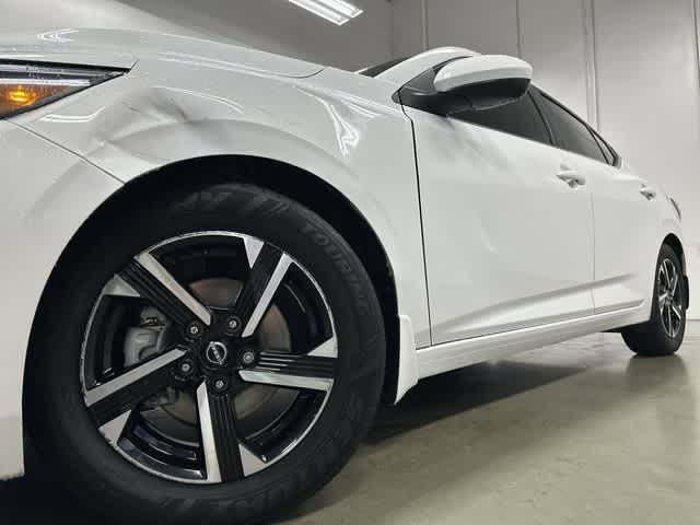 2024 Nissan Sentra SV Aspen White Tricoat at Sterling McCall Nissan