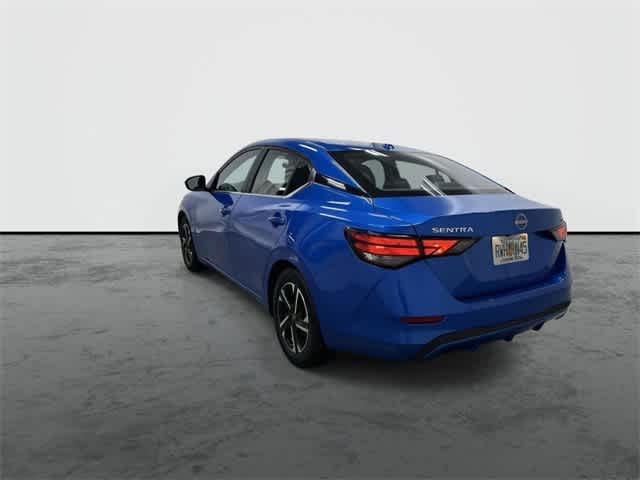 2024 Nissan Sentra SV Electric Blue Metallic at Sterling McCall Nissan