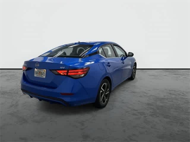 2024 Nissan Sentra SV Electric Blue Metallic at Sterling McCall Nissan