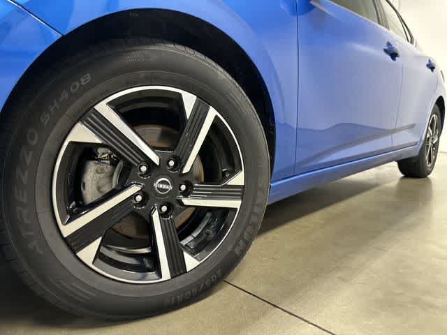 2024 Nissan Sentra SV Electric Blue Metallic at Baytown Ford