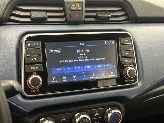 2025 Nissan Versa SV Brilliant Silver Metallic at Sterling McCall Nissan