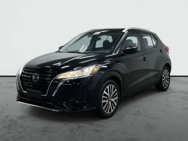 Super Black 2021 Nissan Kicks SV FWD SUV / Crossover Front-Wheel Drive Continuously Variable Transmission